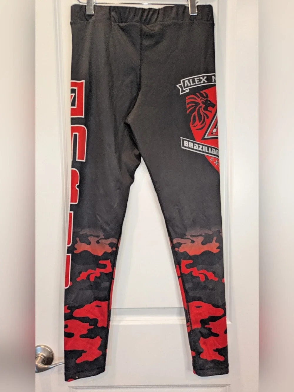 AMBJJ Alex Martins Brazilian Jiu Jitsu Compression Spats Leggings Men's M